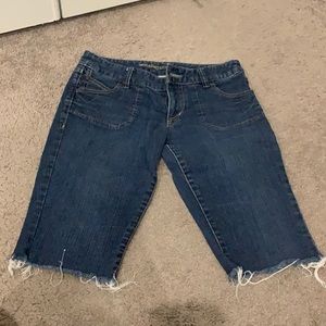 Mossimo Denim Jean Capri Pants Size 3